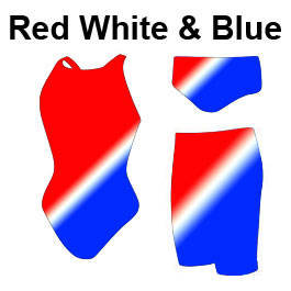 Suits by Color: Red White & Blue