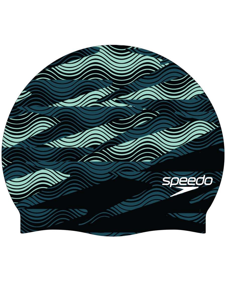 Speedo Printed Silicone Cap – SuitUp