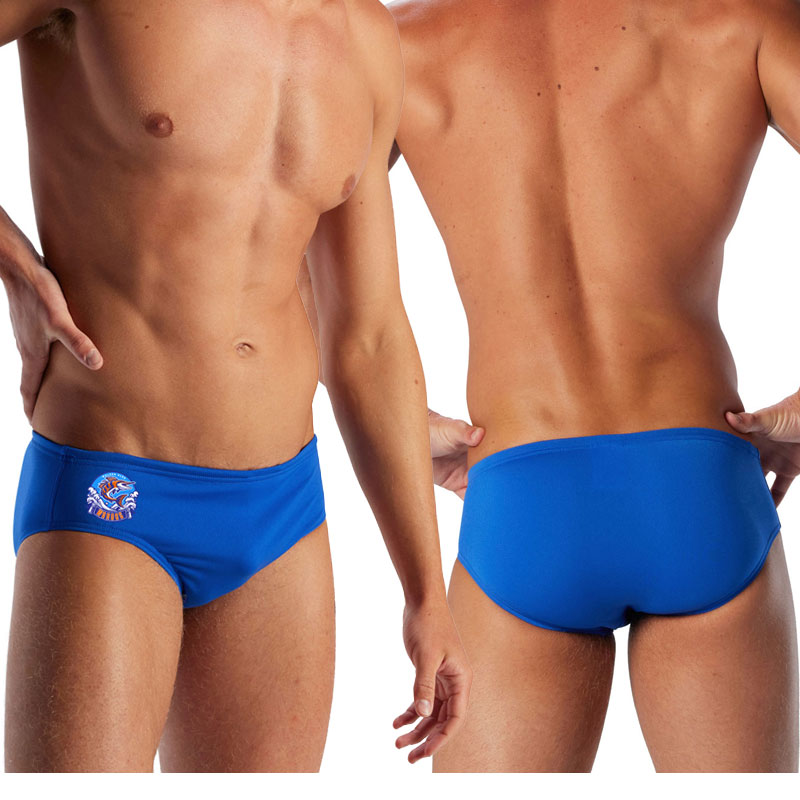 Walden Glen: Speedo Solid Brief (Team Blue) with Team Logo – SuitUp