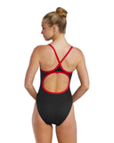 Old Keene Mill: TYR Hexa Diamondfit Back (Black/Red) with Team Logo