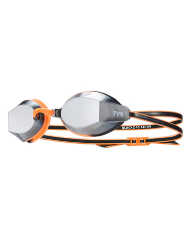 TYR Nano-Fit Black Ops 140 EV Mirrored Racing Goggles