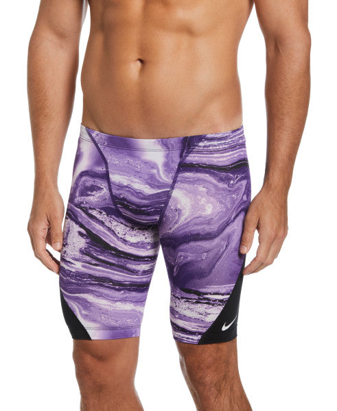 purple nike swim trunks