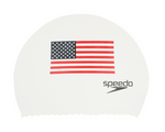 Speedo USA Flag Latex Cap