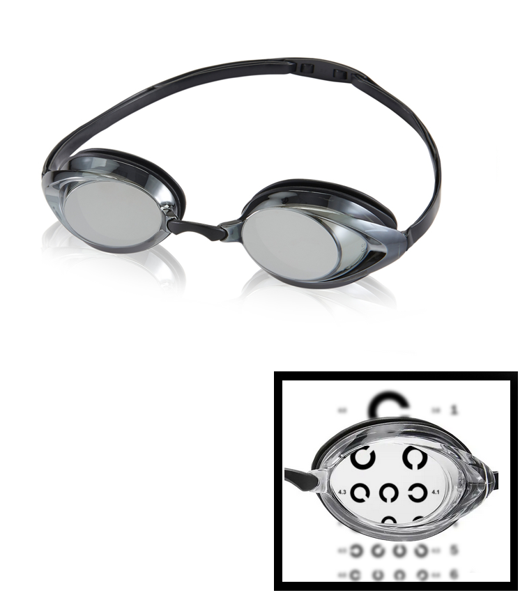 speedo vanquisher 2.0 mirrored swim goggles Speedo Vanquisher 2.0 Optical Prescription Goggle – SuitUp