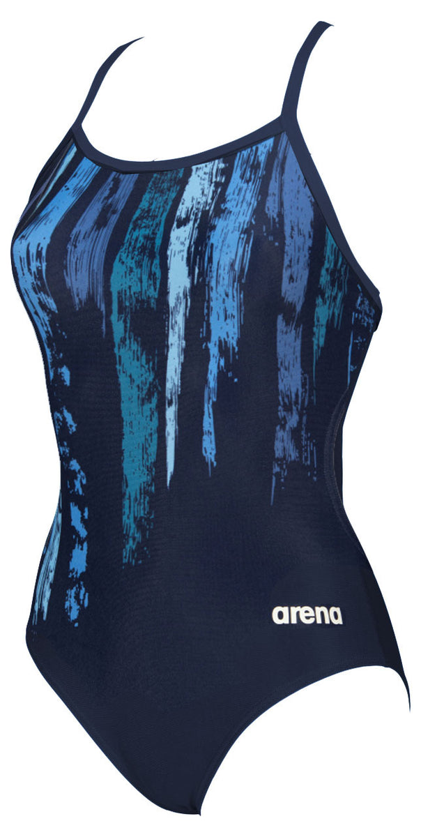 Arena Painted Stripe Light Drop Back (Navy)