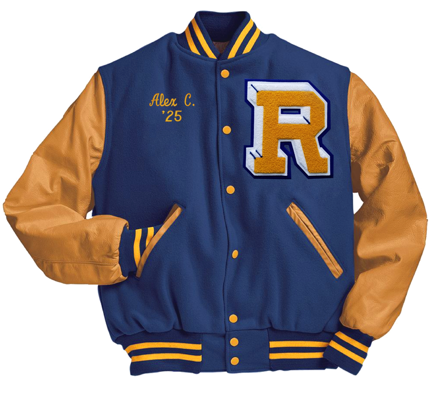 Robinson Men's Varsity Letter Jacket – SuitUp