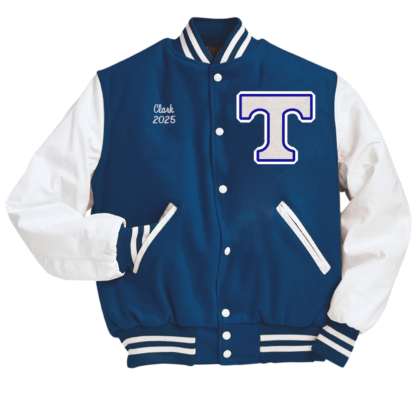Letter men's jacket discount