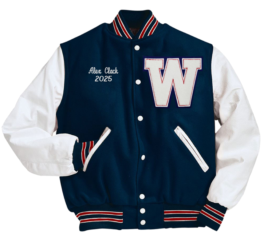 Letter 2025 men's jacket