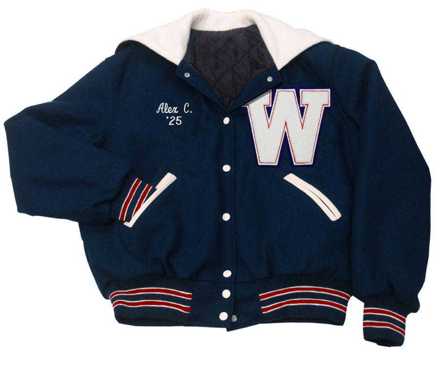 Woodson Ladies' Varsity Letter Jacket - Main Image