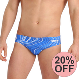 Arena Marbled Brief (Royal)