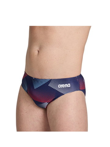 Hunt Valley: Arena Halftone Brief (Red/White/Blue)