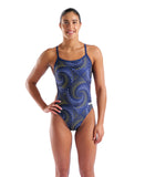 Cottontail: Arena Fireflow Challenge Back (Navy/Yellow)