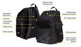 Arena One Go Backpack 45L with Free Embroidery Options