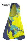 Speedo Multicolor Design Short Blade Fin