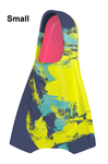 Speedo Multicolor Design Short Blade Fin