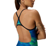 Speedo Linear Lava Turnback (Blue/Green)