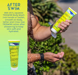 TRISWIM Chlorine Removal Body Wash 8.5oz | zen lime + mango