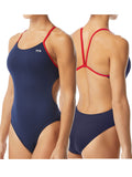 TYR Hexa Cut-Out Back (Navy/Red)