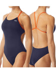 Fair Oaks Sharks: TYR Hexa Cut-Out Back (Navy/Orange)