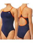 Fair Oaks Sharks: TYR Hexa Diamondfit Back (Navy/Orange)