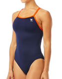 Fair Oaks Sharks: TYR Hexa Diamondfit Back (Navy/Orange)