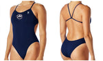 Dunn Loring: TYR Durafast Elite Solid CutoutFit (Navy) with Team Logo