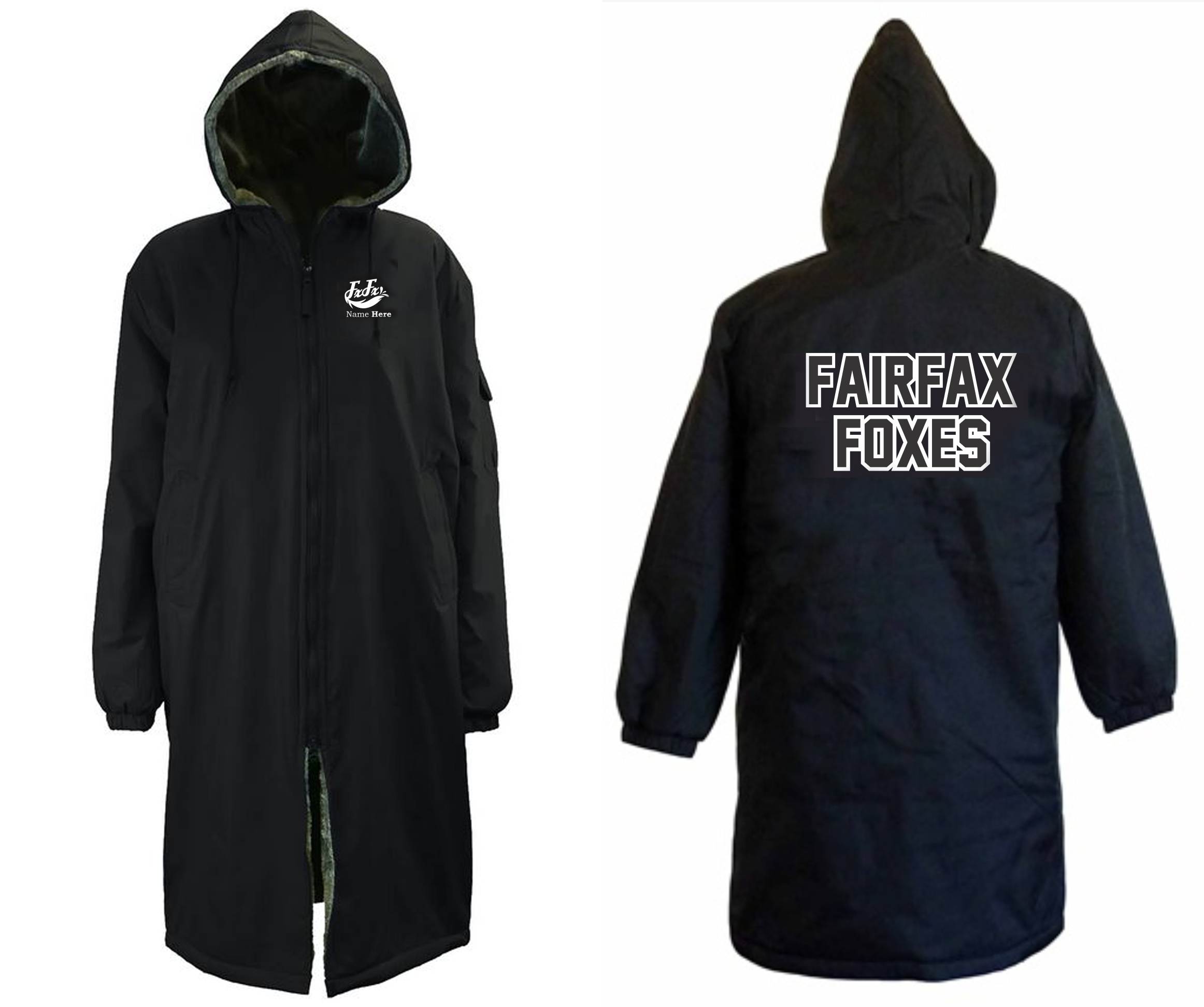 Fairfax Foxes Parka (Faux Fur Lining) – SuitUp