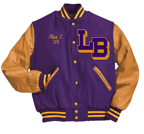 Lake Braddock Men's Varsity Letter Jacket