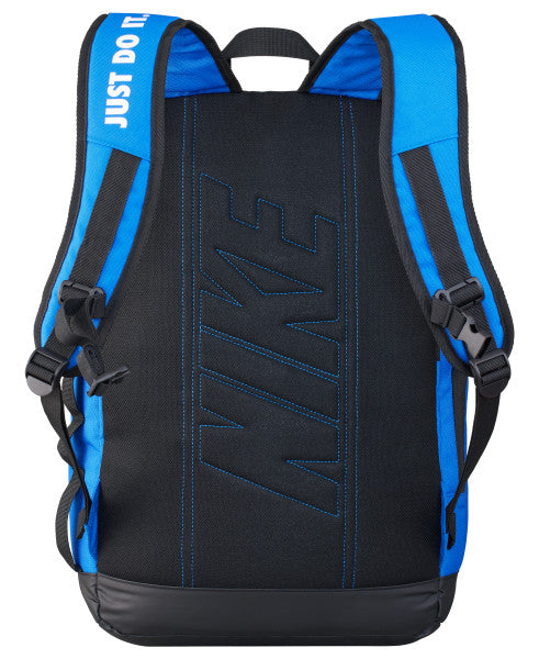 blue and black nike backpack Brasilia Medium (Midnight Navy) and updated zipper pulls make access easier in all conditions Nike Black Brasilia Medium Backpack