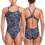 Fairfax Foxes: Nike Pool Lanes Racerback (Black) with Team Logo