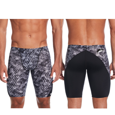 Fairfax Foxes: Nike Pool Lanes Jammer (Black) with Team Logo