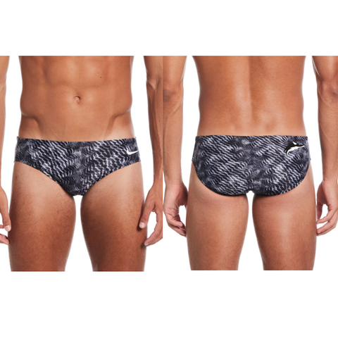 Fairfax Foxes: Nike Pool Lanes Brief (Black) with Team Logo