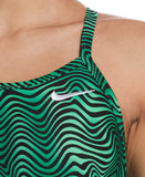 Riverside Gardens: Nike Water Stripes Racerback (Green)