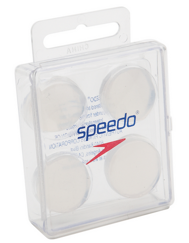 Speedo Silicone Ear Plugs (4 Pack)