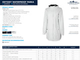NVSL Women's Odyssey Waterproof Parka