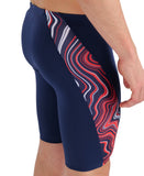 Ilda Clippers: Arena Marbled Jammer (Navy/Red)