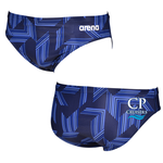 Crosspointe Cruisers: Arena Puzzled Brief (Navy) with Team Logo