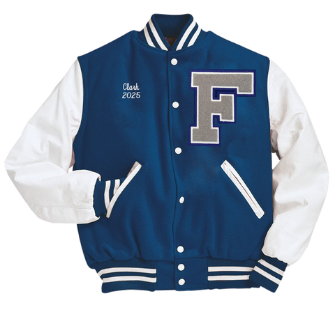 Fairfax Men's Varsity Letter Jacket