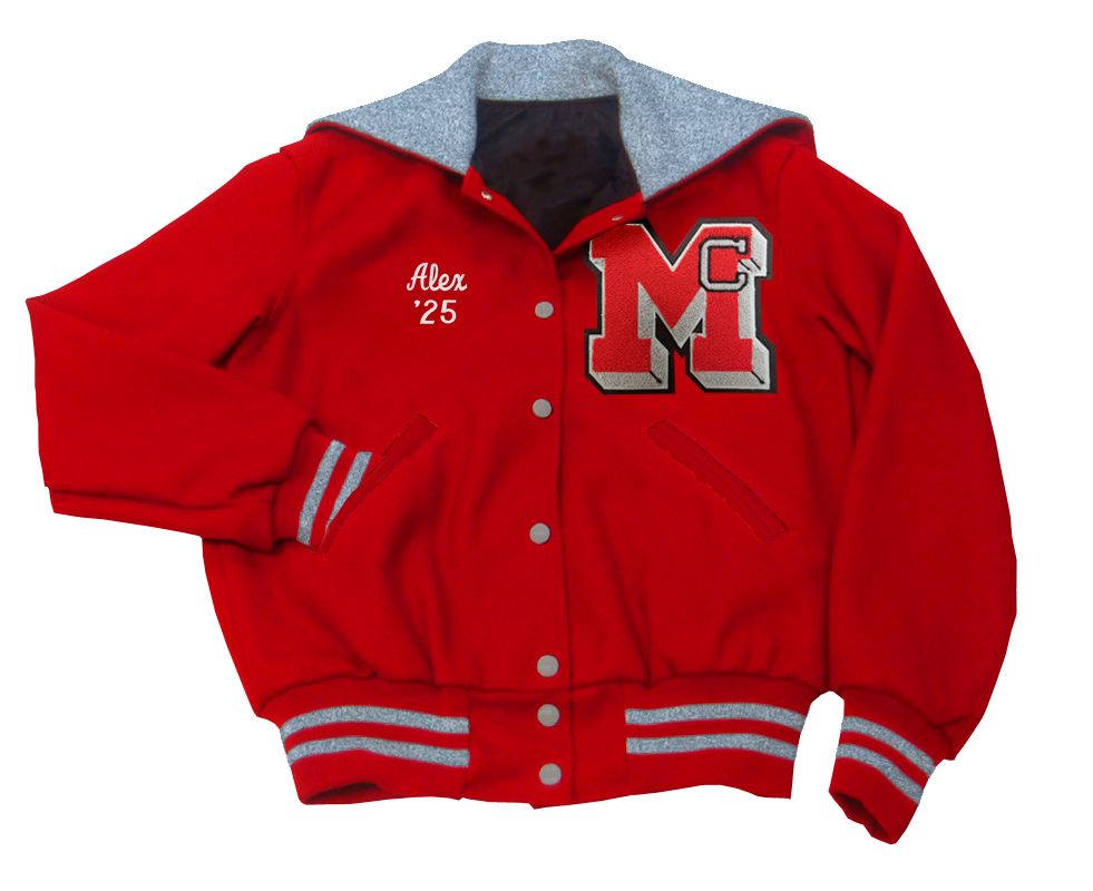 McLean Ladies' Varsity Letter Jacket – SuitUp