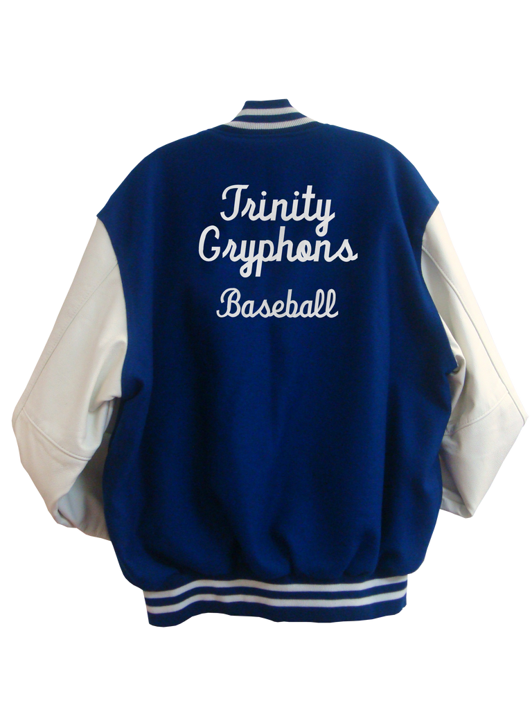 Trinity Men's Varsity Letter Jacket – SuitUp Trinity Men's Varsity Letter Jacket – SuitUp